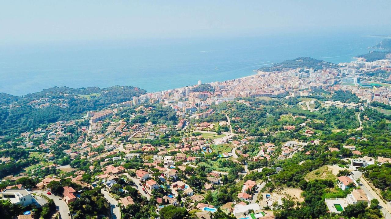 Luxury Villa Investingspain With Sea Views, Pool And Jacuzzi Lloret de Mar Dış mekan fotoğraf