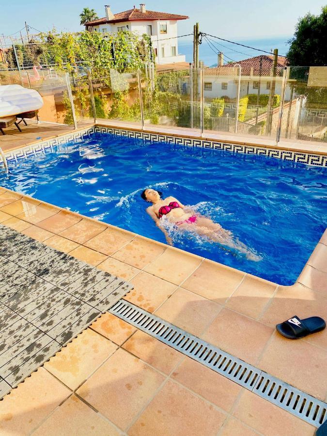 Luxury Villa Investingspain With Sea Views, Pool And Jacuzzi Lloret de Mar Dış mekan fotoğraf