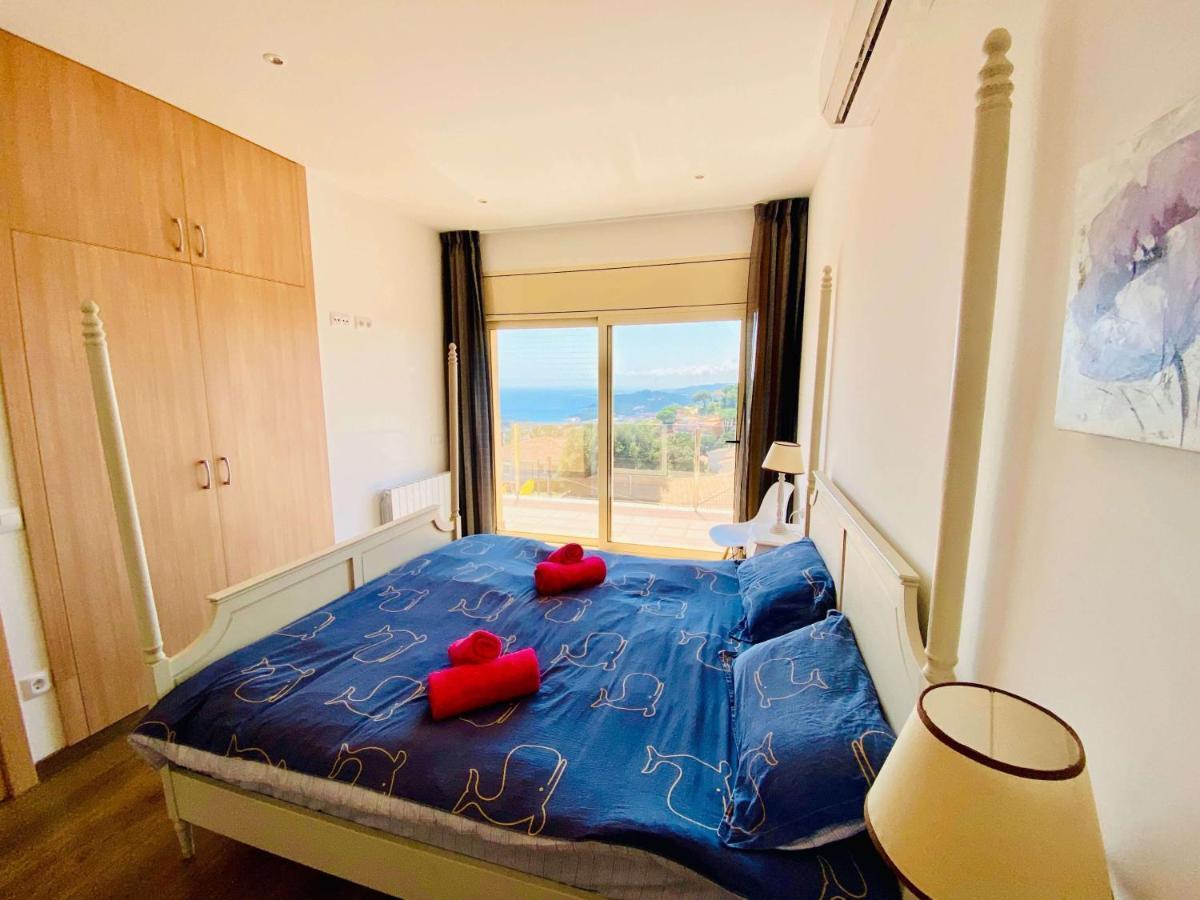 Luxury Villa Investingspain With Sea Views, Pool And Jacuzzi Lloret de Mar Dış mekan fotoğraf