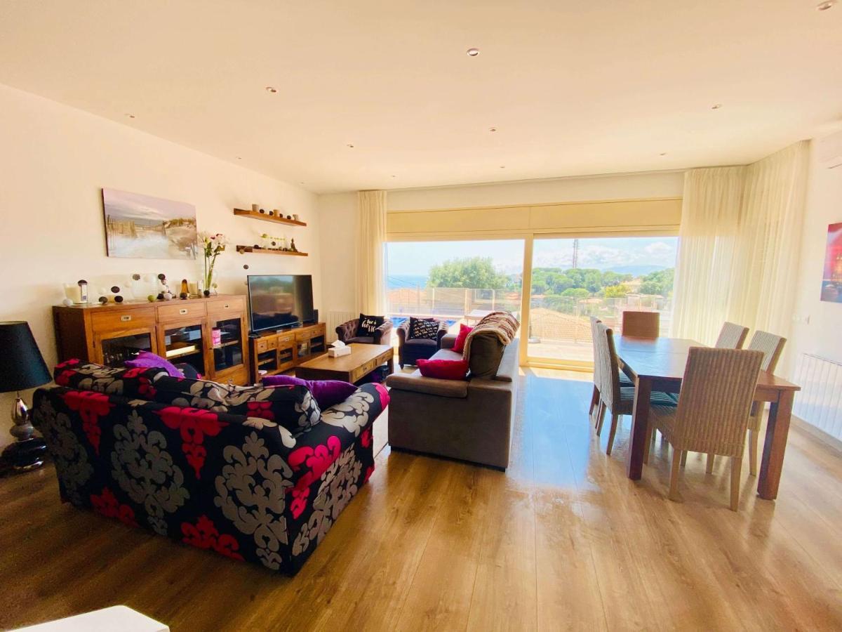 Luxury Villa Investingspain With Sea Views, Pool And Jacuzzi Lloret de Mar Dış mekan fotoğraf