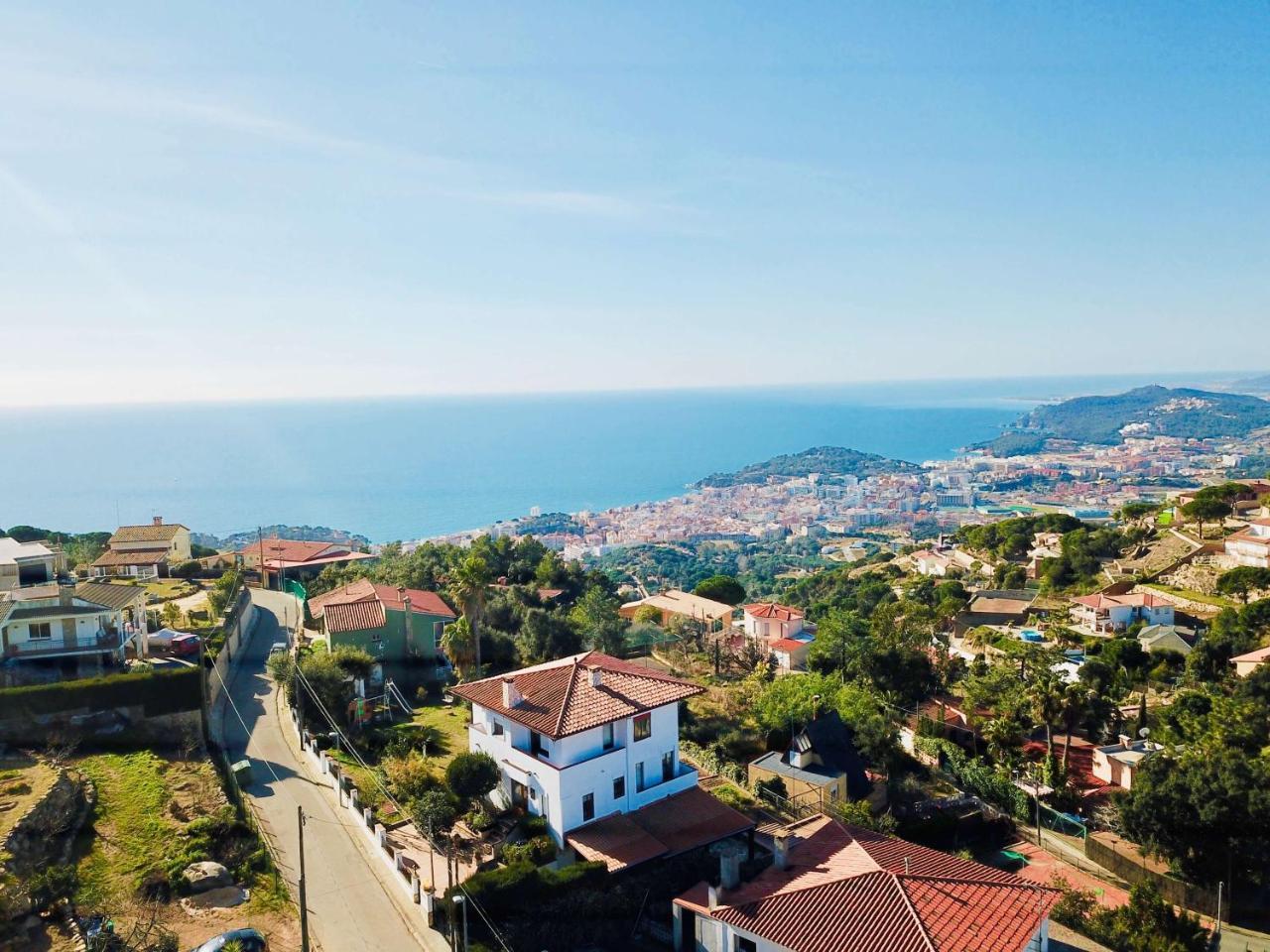 Luxury Villa Investingspain With Sea Views, Pool And Jacuzzi Lloret de Mar Dış mekan fotoğraf