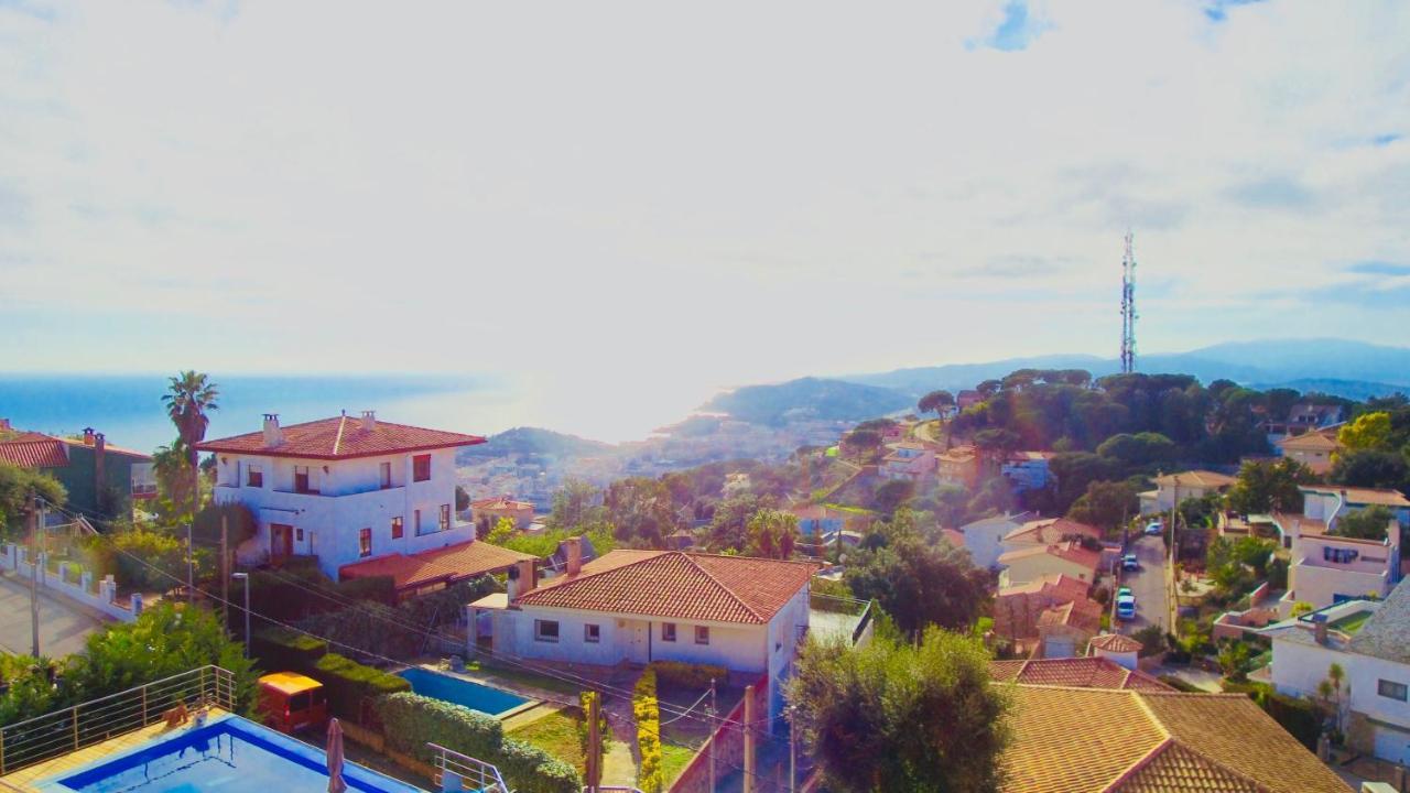 Luxury Villa Investingspain With Sea Views, Pool And Jacuzzi Lloret de Mar Dış mekan fotoğraf