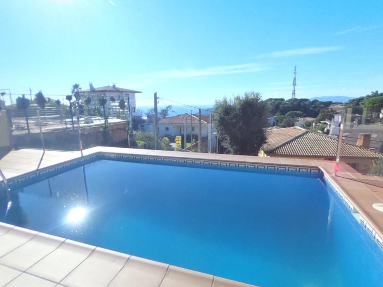 Luxury Villa Investingspain With Sea Views, Pool And Jacuzzi Lloret de Mar Dış mekan fotoğraf
